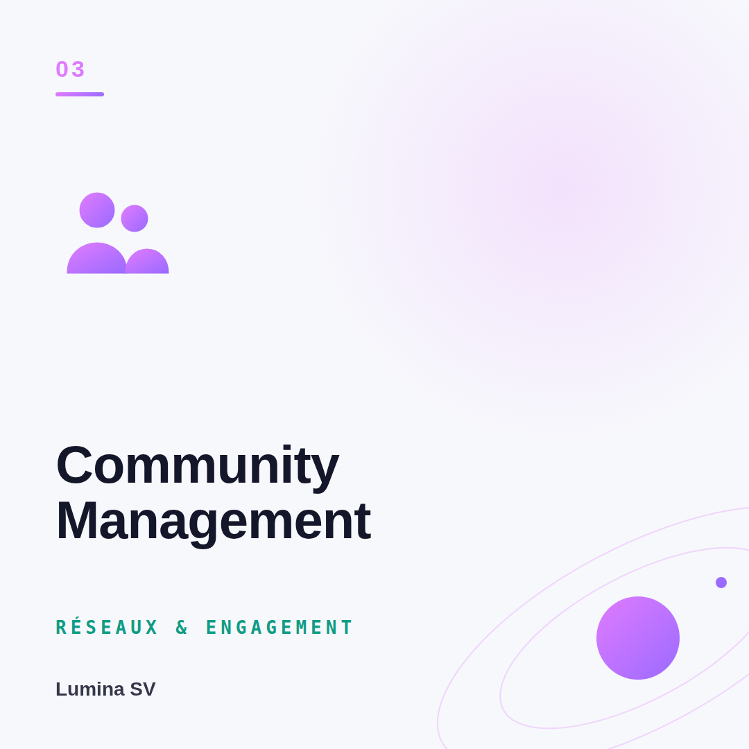 Community management