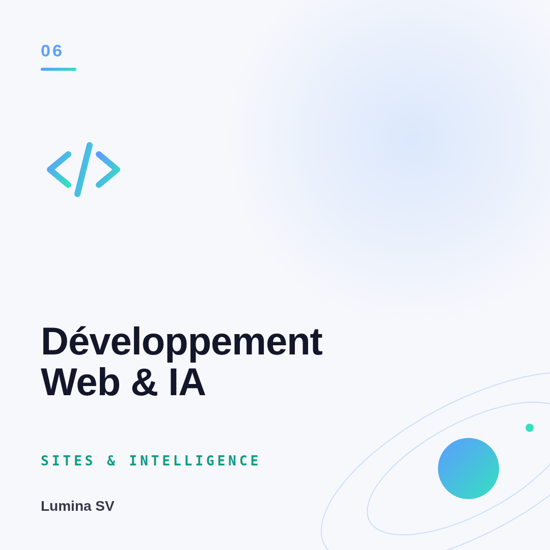 Développement web et intelligence artificielle